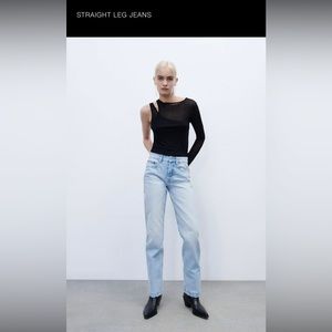 Zara Straight Leg Jeans